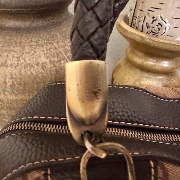 Dooney & Bourke Rare Vintage Monogram Satchel Limited Edition-VGVC - Picture 16 of 16